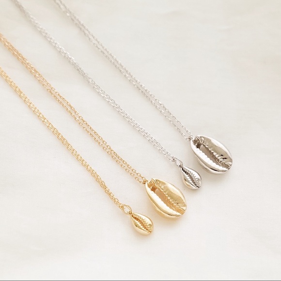 Cowrie Shell Necklace | 925 Silver - Picture 3 of 8